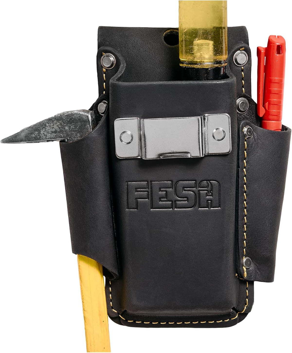 4-in-1 Small Leather Tool Pouch