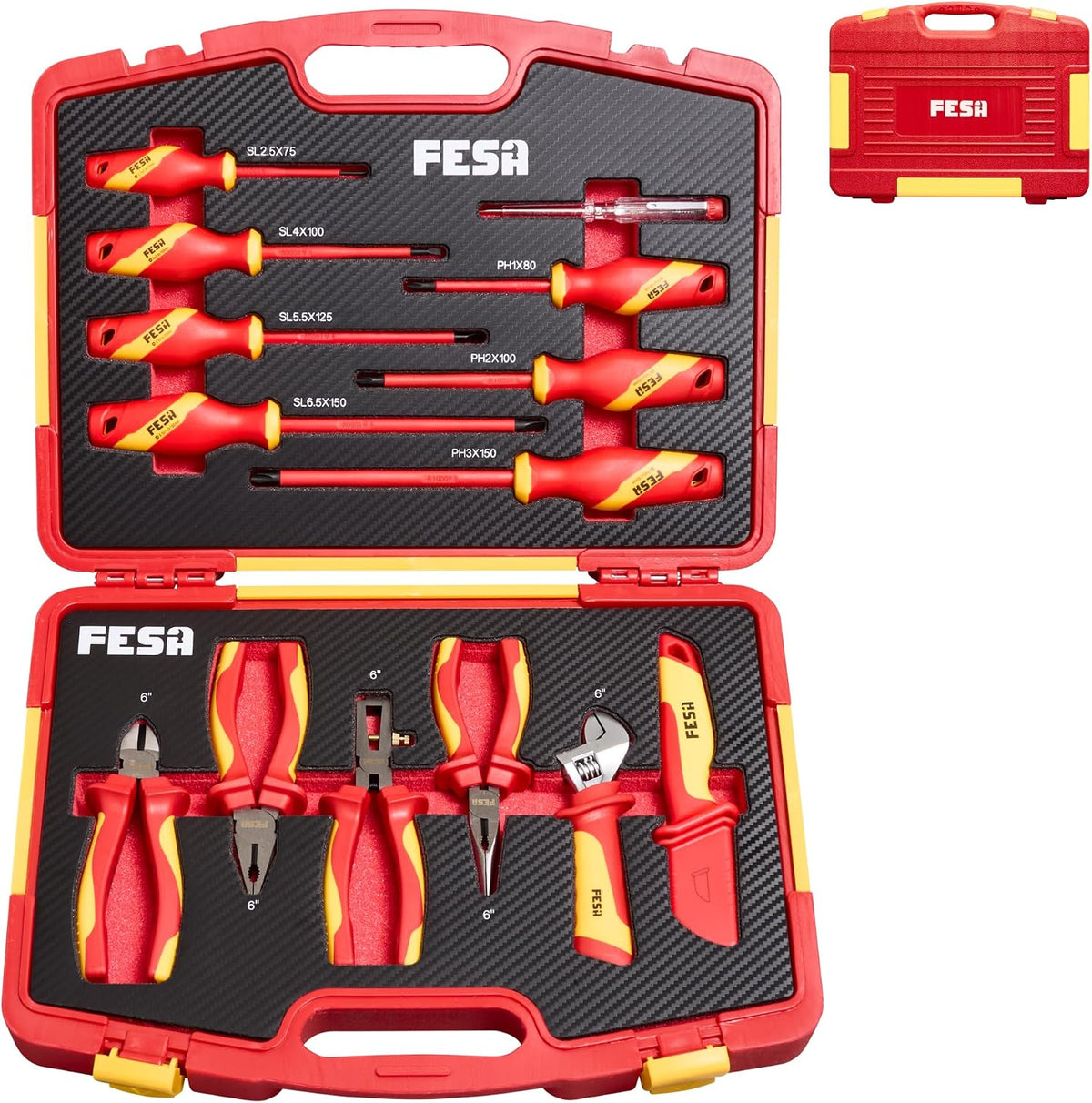 14pc Electrician Insulated Tool